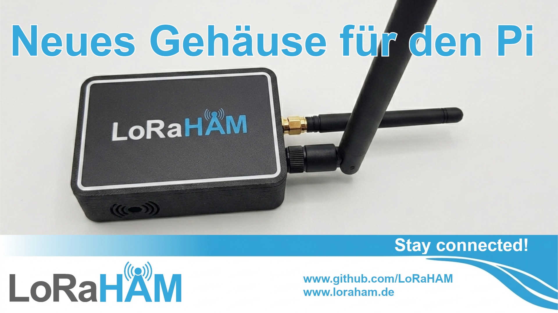 LoRaHAM Pi Case passend für RPi 5 (weiß) – Bild 3