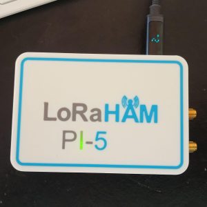 LoRaHAM Pi Case passend für RPi 5 (weiß)