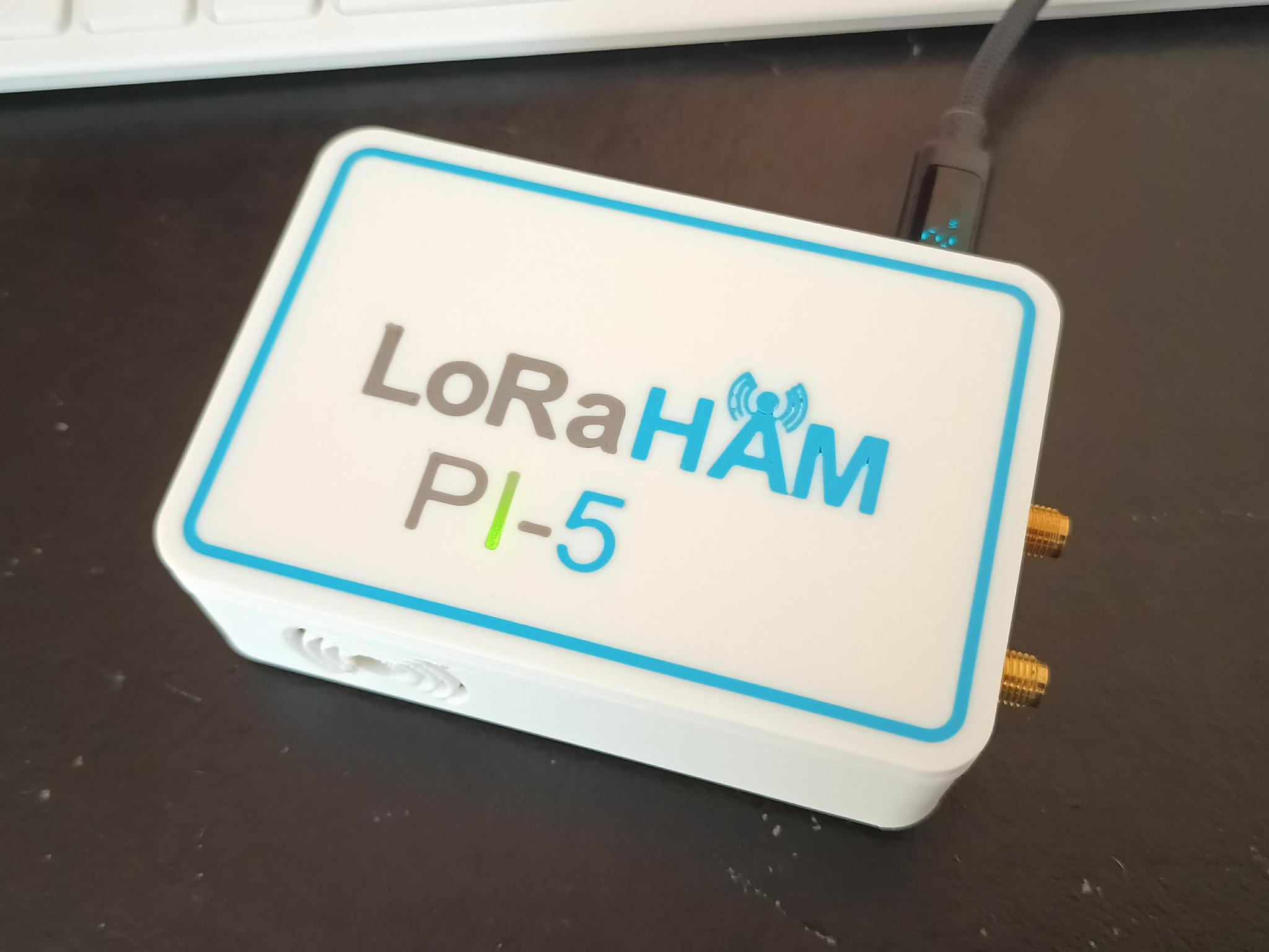 LoRaHAM Pi Case passend für RPi 5 (weiß) – Bild 2